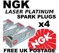 4x NEW NGK Laser Platinum candelle AUDI S3 1.8 lt All modelli 01>03 No. 6458