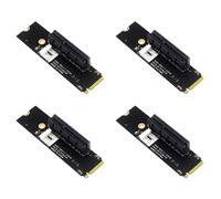 4X NGFF M.2 un PCI-e 4X Riser Card M2 M Key un PCIe X4 Adattatore con Indic5582