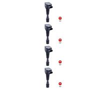 4X NGK 49068 Bobina Di Accensione Per Mazda 3 BK BL BM BN 2 DE DH