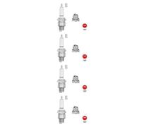 4X NGK 5810 Candela Di Accensione