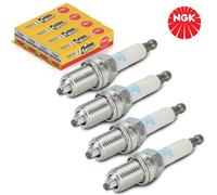 4X NGK BKR5EK 7956 Candela per Opel Corsa Astra Renault Clio Peugeot Citroën