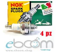 4X NGK BPMR7A 4626 Candela Accensione MOTOSEGA, DECESPUGLIATORE, TAGLIAERBA