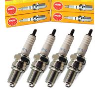 4X NGK Candela DR8ES-L Per Honda CX GL GL Suzuki Yamaha FZR FZ XJ XT