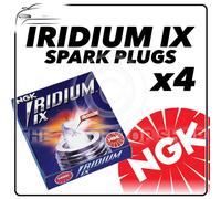 4x NGK Candele Parte Numero BR10HIX Azione N° 6692 Iridium Ix Nuovo Originale