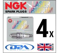 4x NGK ILKAR7L11 LASER IRIDIUM CANDELE For MAZDA MX5 MkIV 2.0 06/15>