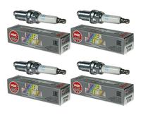 4X NGK Laser Platinum Premium Candele 5758 Tipo PZFR6R