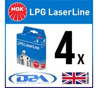 4x NGK LPG7 #1640 LaserLine LPG CANDELE RENAULT ESPACE 4 3.5 11/02>