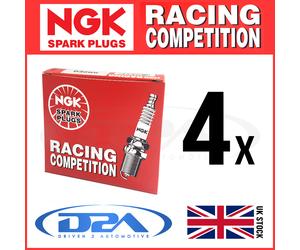 4x NGK R0465B-10 (7506) Racing CANDELE