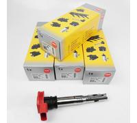 4x NGK U5014 48041 Bobina Accensione A4 A5 A6 A7 A8 Q7 R8 2.0 - 5.2 FSI TFSI