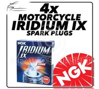 4x NGK Upgrade Iridium Ix Candele per Benelli 230cc 254 & 304 80- > #7067