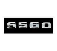 4x numeri lettere S 560 acciaio inox lucido 3D per Scania NextGen S 2017 +
