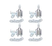 4X Nuova Luce Della Bicicletta del Generatore 12V 6W Dynamo Attrito Motorizzato Kit Luce Della Testa Posteriore