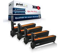 4x Office Unità Tamburo per Oki C 711 N Tamburo OPC Kit - Office Plus Serie