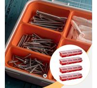 4x Organizer per viti Organizzatore per componenti elettronici Banco da