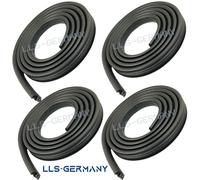 4x Original LLS Guarnizione Portiera per Dacia Sandero Frontale Posteriore li Re