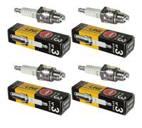 4X Original NGK Candela 4553 V-Line 3 Tipo BPR6HS