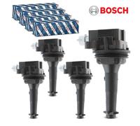 4x Originale Bosch Modulo Accensione Bobina Per Ford Focus II Volvo S60