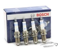 4x Originale Bosch Super + Candele VW Golf T4 T5 Passat Polo Sharan Vento Mini