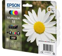4x Originale Epson 18 Inchiostro Cartucce XP102 XP202 XP212 XP215 XP302 XP305