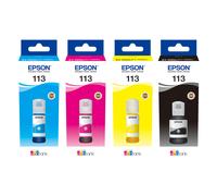 4x Originale Epson Inchiostro 113 EcoTank Et 5150 5170 5800 5850 5880 16600