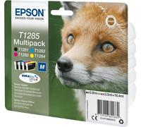 4x Originale - Epson Inchiostro T1285 per Stylus SX 125 130 235W 425W 430W 435W