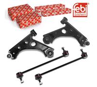 4X Originale Febi Braccio Oscillante Anteriore Destro per Opel Adam M13 Corsa D