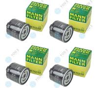 4x Originale Mann Filter Filtro Olio W712/52 per Seat Cordoba 1.0/1.4/1.6
