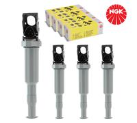 4x Originale NGK Modulo Accensione Bobina Per BMW 1ER E87 3ER E90 5ER E60 6ER