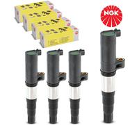 4x Originale NGK Modulo Accensione Bobina Per Dacia Nissan Opel Renault Megane