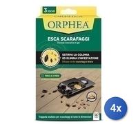 4x Orphea Scarafaggi Esca 3 Pezzi scatola singola