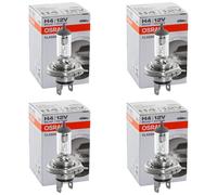 4X OSRAM CLASSIC H4 1650/1000 LM 64193CLC Lampadina