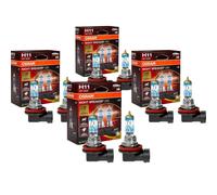 4x OSRAM Duopack H11 Notte Breaker 220 Alogena Fino +220% Modello 2024/25