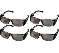 4x Pacco Hama 3D Occhiali Polfilter-Brille Passivo Polarizzati per 3D-TV Kino