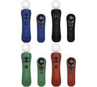 4x Pacco Set Silicone Skin Custodia-Protettiva per Sony Ps Move VR Controller