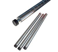 4X PALI MONTANTI PER SCAFFALI FILO JOY ARCHIMEDE CROMATO