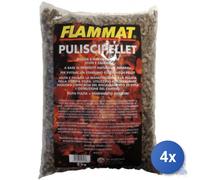4x Papillon Pulisci pellet Flammat Kg 2