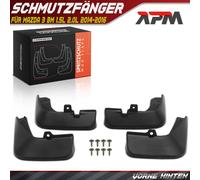 4x Parafango Paraspruzzi Anteriore Posteriore Sinistra Destra per Mazda 3 Bm