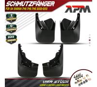 4x Parafango Paraspruzzi per VW Sharan7M6 7M8 7M9 Anno Fab. 2002-2010 1.9 2.0