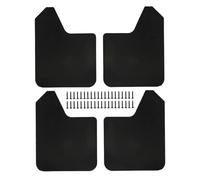 4x Paraspruzzi Parti esterne Nero Universale Accessori per auto Protezioni per pick-up SUV Auto Camion