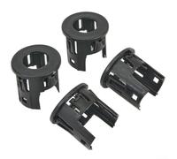 4x Parking Sensor Bezels for per ram 1500 2014-2018 Black ABS | Direct fitment, no drilling required, simple replacement, black ABS material, 4-piece set