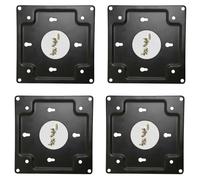 4X Parte di Ricambio per Staffa di Montaggio VESA Posteriore Display -Host per Accessori per Computer -Host HTPC