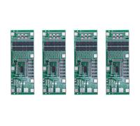 4X Pcb di Illuminazione Solare di Bms del Bordo di Proteggere Della Batteria Al Litio Della Batteria Al Litio di 24V 6S 40A 18650 con Equilibrio per