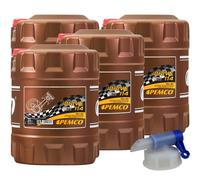 4x PEMCO 20 Litro idrive 114 15W-40 olio motore Api Sl / CG-4 Acea E3, A3/B3