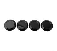 4x per coprimozzo per ruota ABS 76mm per Mercedes per benz 4x(Black) | ABS , finitura cromata nera, diametro 76mm, protezione anti-graffio, ricambio ideale