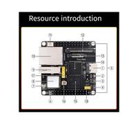 4X per La Scheda di Sviluppo Luckfox Ultra WiFi RV1106 RISC-V Linux WiFi6+BT5.2 8G EMMC Supporta L'Alimentazione Ethernet PoE