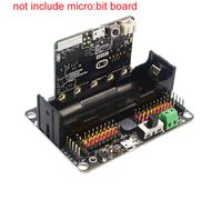 4X per MICROBIT Scheda di Espansione per Scheda Adattatore Microbit Robot di Programmazione per Auto Intelligente Robot di Espansione Fai-Da-Te Python