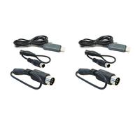4x per -SM100 SM100 RC USB Flight Simulator Set di Cavi FMS per -I6 I14664