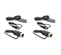 4x per -SM100 SM100 RC USB Flight Simulator Set di Cavi FMS per -I6 I17344