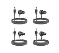 4X per Starlink Power Cable Adattatore Accendisigari 12V-24V A Cavo di Alimentazione CC con Porta USB Type-C e Voltmetro 2m