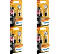 4X Philips Standard BAX 85D/2 Nero 1.2W 12V Lampadine Auto